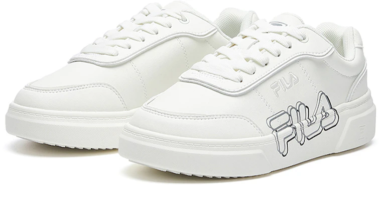 (W) 휠라 헤리티지 FHT 시리즈 로고 화이트 F12W031303FSW Lookbook (W) 휠라 헤리티지 FHT 시리즈 로고 화이트 F12W031303FSW