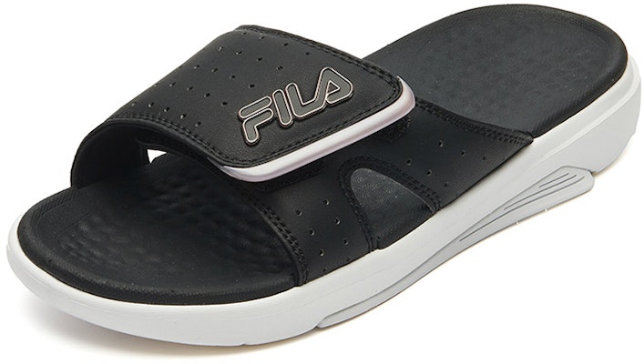 (W) 휠라 헤리티지 FHT 슬리퍼 (블랙) A12W122702FBK Order (W) 휠라 헤리티지 FHT 슬리퍼 (블랙) A12W122702FBK