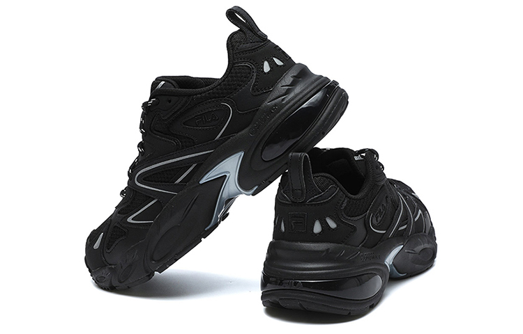 Shop (W) 휠라 헤리티지 로우 블랙 (휠라 로우 블랙) F12W141122FBK