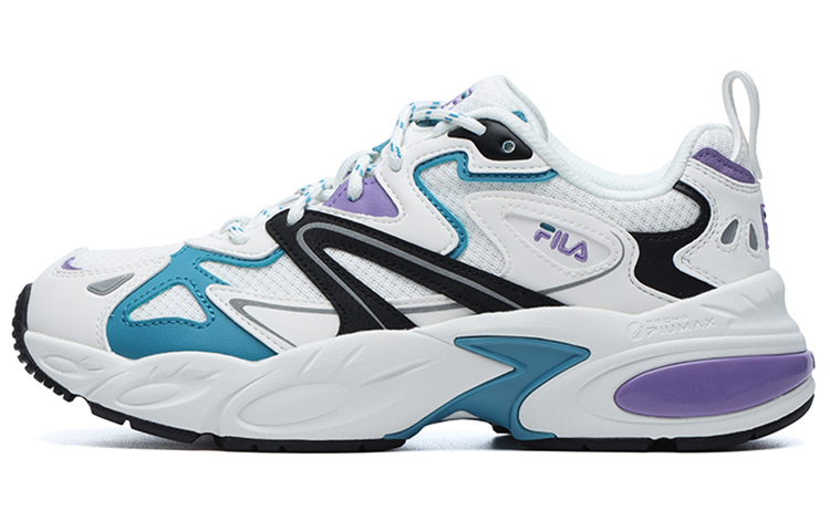 (Women) FILA Hertitage Low-Top White/Purple F12W141122FCB