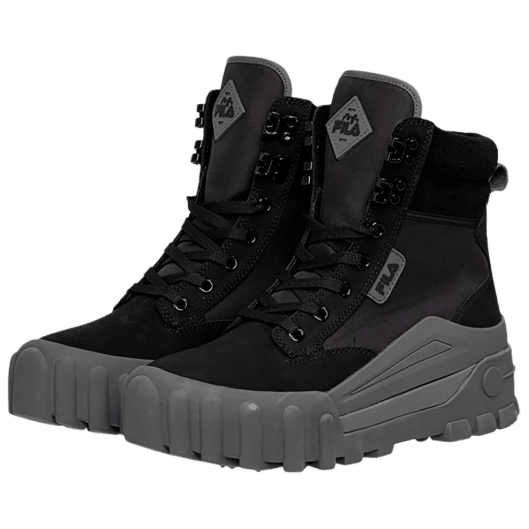 Lookbook (Women) FILA High-Top 'Black Grey' FFW036283033