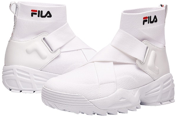 (Women) FILA High-Top 'White Special' F12W913717FWT Lookbook (Women) FILA High-Top 'White Special' F12W913717FWT