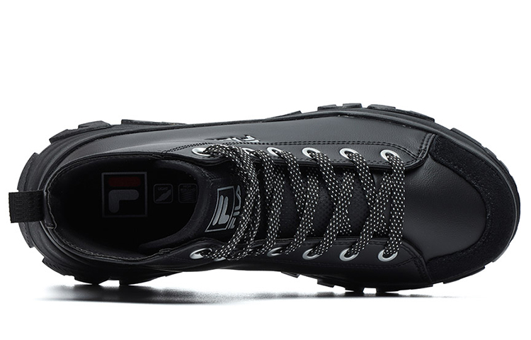 Shop (Women) FILA High-Top Leather Work Boot 'Black' F12W144403FBK