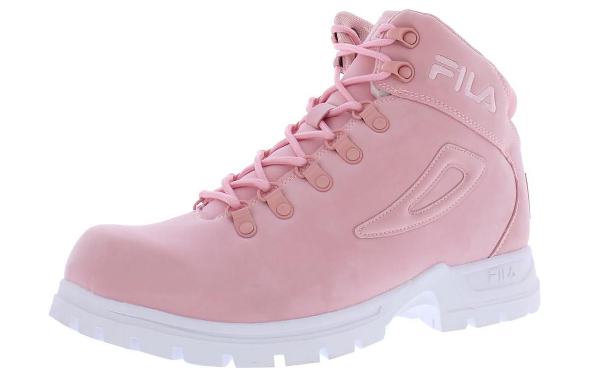 Buy (W) 斐乐高帮户外鞋‘粉白色’ 5HM00566-661