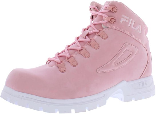 (Women) FILA High-Top Outdoor 'Pink-White' 5HM00566-661 Buy (Women) FILA High-Top Outdoor 'Pink-White' 5HM00566-661
