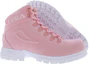 Shop (Women) FILA High-Top Outdoor 'Pink-White' 5HM00566-661
