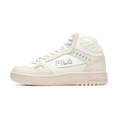 (W) FILA High-Top Pink/White