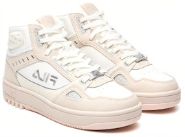 FILA斐樂 高筒 復古籃球鞋 女款 粉白 Shop FILA斐樂 高筒 復古籃球鞋 女款 粉白