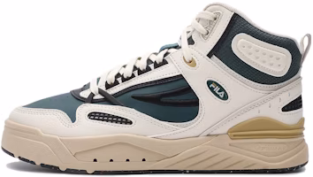 (Women) FILA High-Top Sneakers 'White Green' F12W341212FBP (Women) FILA High-Top Sneakers 'White Green' F12W341212FBP