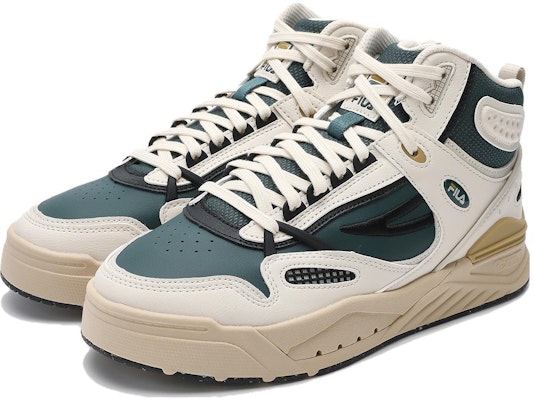(Women) FILA High-Top Sneakers 'White Green' F12W341212FBP Order (Women) FILA High-Top Sneakers 'White Green' F12W341212FBP