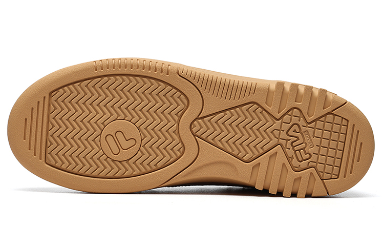 (W) FILA High Top Retro Basketball Shoes Clay Yellow 圖 5