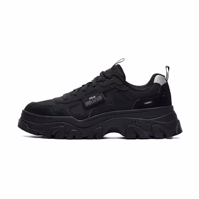 (W) FILA Hike Low Chunky Sneakers Black