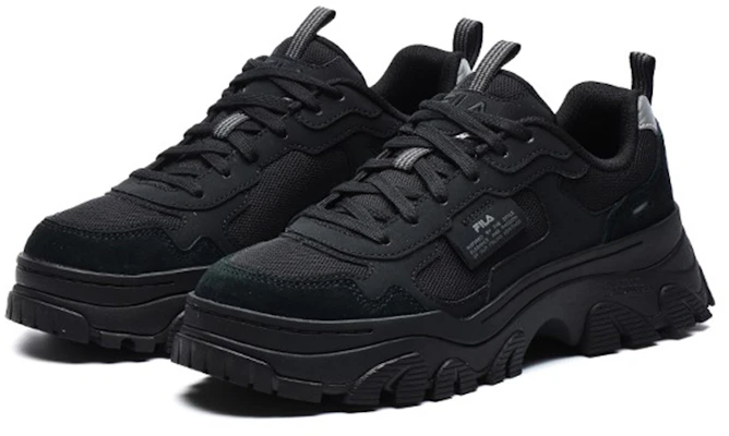 FILA斐樂 Hike 低筒 老爹鞋 女款 黑色 Lookbook FILA斐樂 Hike 低筒 老爹鞋 女款 黑色