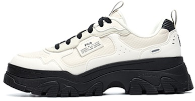 (Women) FILA Hike Low 'Shock Absorption Black and White' F12W144132FWA (Women) FILA Hike Low 'Shock Absorption Black and White' F12W144132FWA