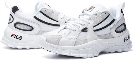 Shop Fila 斐樂 Hit 3000 击破者 低筒運動鞋 女款 白灰