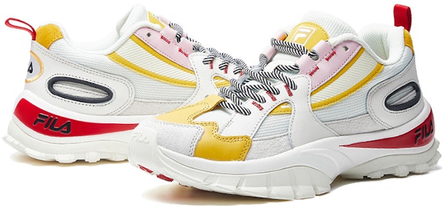 (W) FILA Hit 3000 'Blanco Amarillo Rojo' F12W941112FGV Shop (W) FILA Hit 3000 'Blanco Amarillo Rojo' F12W941112FGV