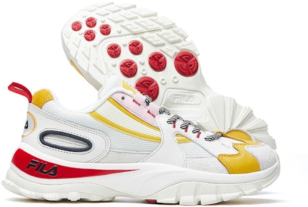 (W) FILA Hit 3000 'Blanco Amarillo Rojo' F12W941112FGV Purchase (W) FILA Hit 3000 'Blanco Amarillo Rojo' F12W941112FGV