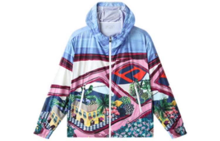(Women) FILA Hooded Printed Casual Windbreaker Jacket F11W328701F-ZA 圖 2