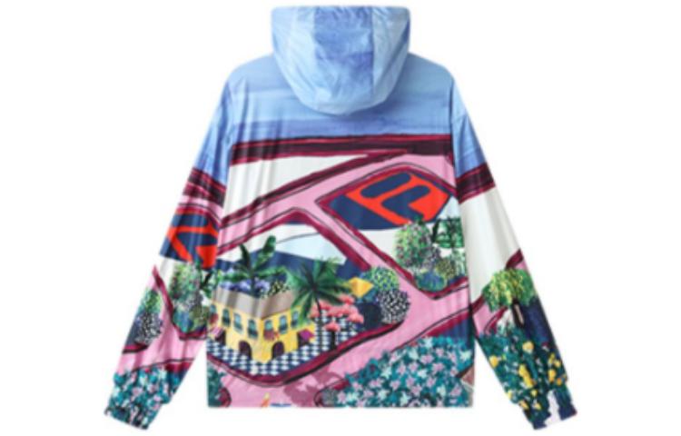 (Women) FILA Hooded Printed Casual Windbreaker Jacket F11W328701F-ZA 圖 3