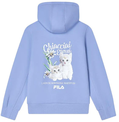 (W) FILA貓咪字母印花連帽衫 深紫木槿色 F11W348209F-DP Buy (W) FILA貓咪字母印花連帽衫 深紫木槿色 F11W348209F-DP