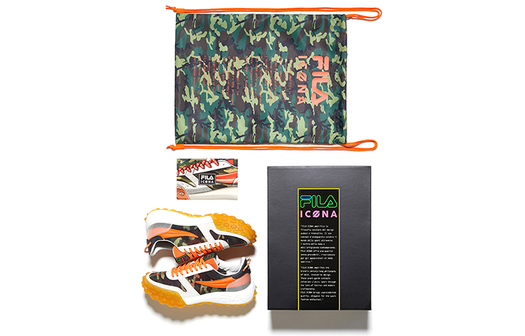 Details for (W) FILA Icona '庭院绿色迷彩' F12W124165FGC