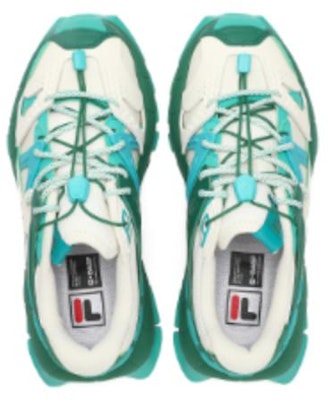 (W) FILA昆虫スニーカー (白/緑) F12W341106FSV Order (W) FILA昆虫スニーカー (白/緑) F12W341106FSV
