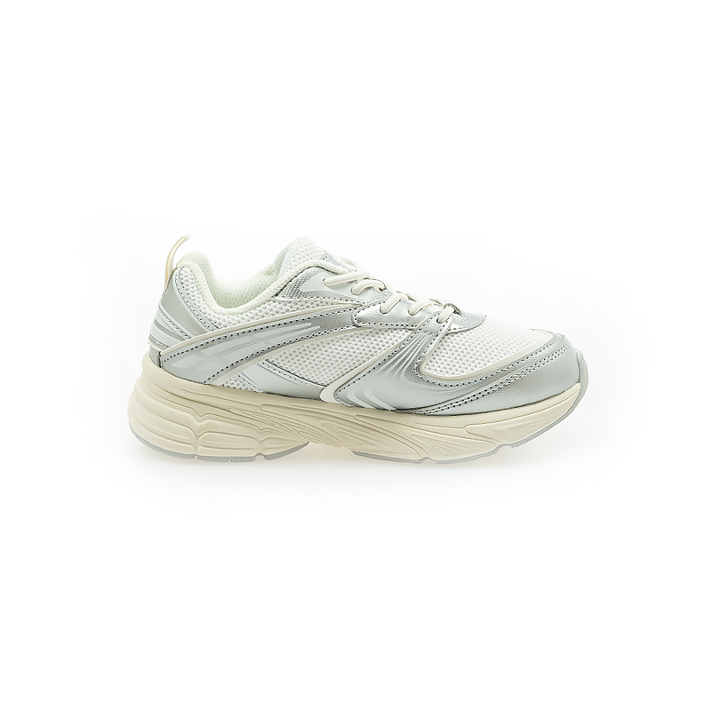 Shop (W) FILA Interun KD Sneakers Platinum Metal Pria/Wanita FK261CD01X044-100