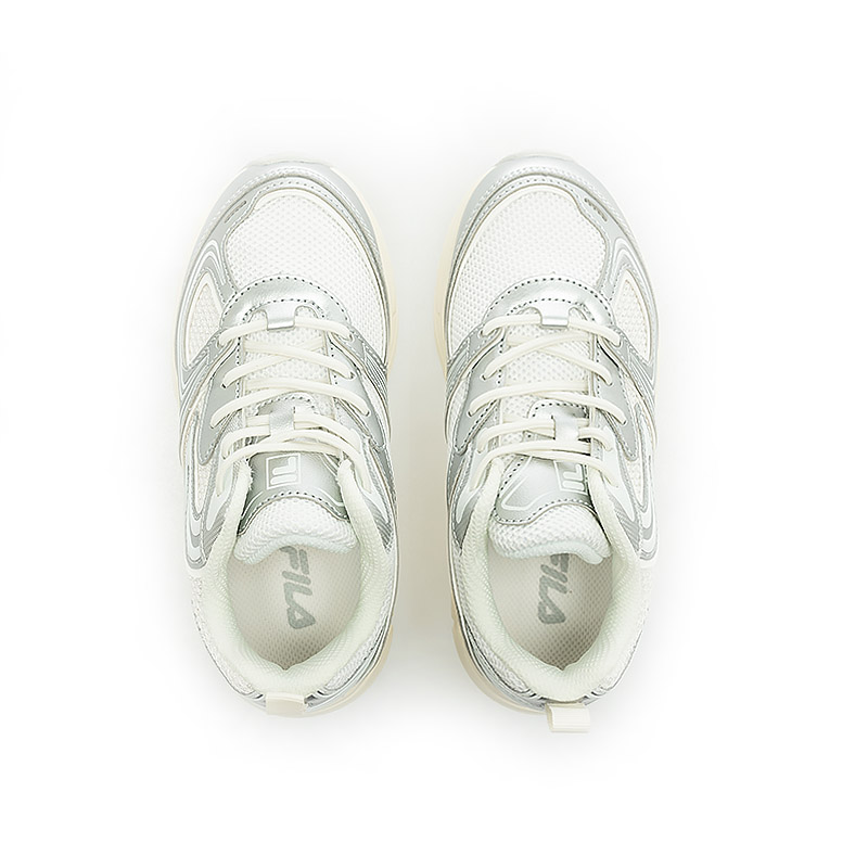 Sizing (W) FILA Interun KD Sneakers Platinum Metal Pria/Wanita FK261CD01X044-100