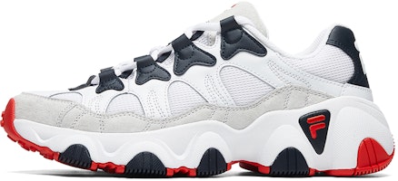 (Women) FILA Jagger low /blue/red 'White' F12W011411FWN (Women) FILA Jagger low /blue/red 'White' F12W011411FWN