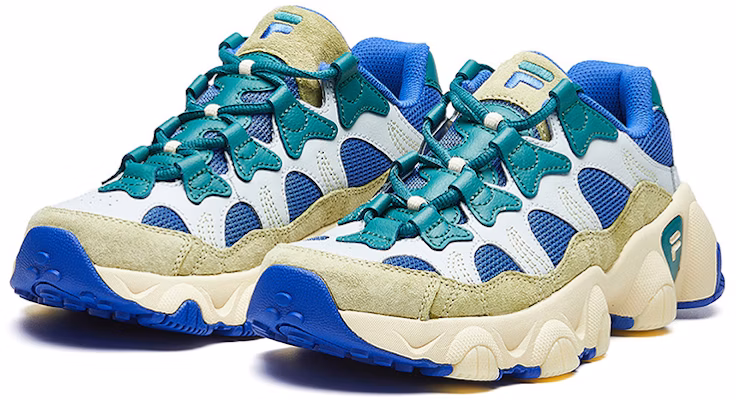 (Women) FILA Jagger Low Running Shoes Blue/White/Green F12W011411FBC Lookbook (Women) FILA Jagger Low Running Shoes Blue/White/Green F12W011411FBC