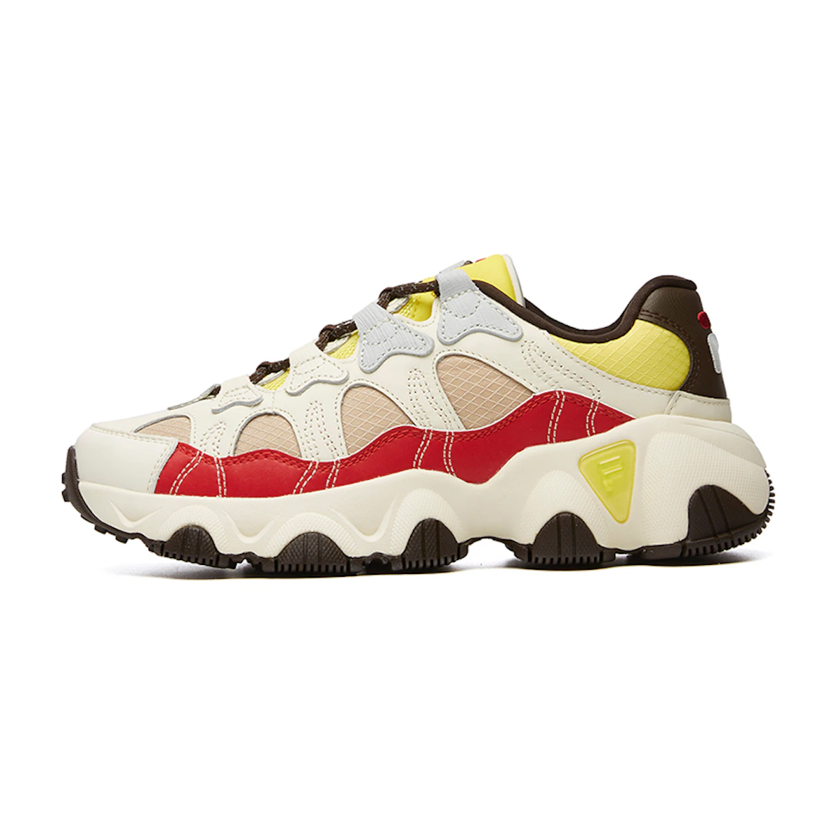 Buy (Women) FILA Jagger Low Running Shoes White/Red/Yellow