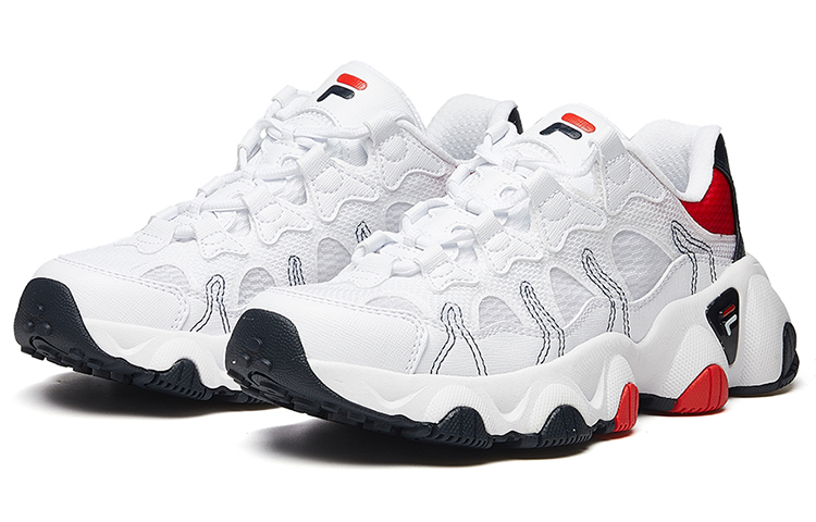 Shop (W) FILA Jagger Retro ''Bianco Rosso Blu Navy'' F12W021409FWT