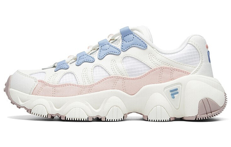 (Women) FILA Jagger Vintage Sneakers White/Pink/Blue F12W031402FSV