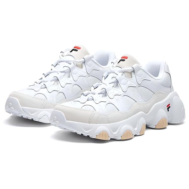 (W) FILA Jagger Running Shoes 'White Red' 圖 3