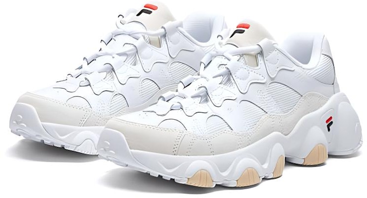 斐乐潮牌 Jagger 復古跑鞋 女款 白色 Lookbook 斐乐潮牌 Jagger 復古跑鞋 女款 白色