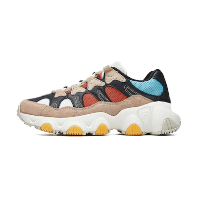 (W) FILA Jagger Running Shoes Blue/ Black/Orange