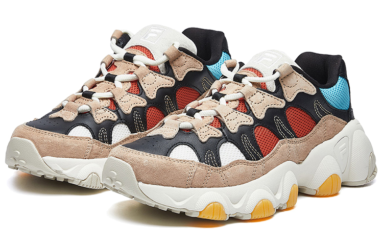 (W) FILA Jagger Running Shoes Blue/ Black/Orange 圖 3