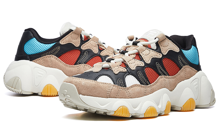 (W) FILA Jagger Running Shoes Blue/ Black/Orange 圖 4