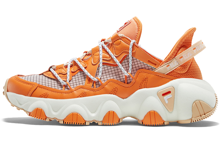(Women) FILA Jagger Running Shoes Orange/White T12W031105FNO