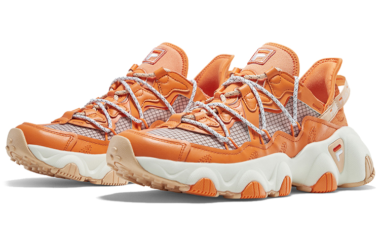 (W) FILA Jagger Running Shoes Orange/White 圖 2