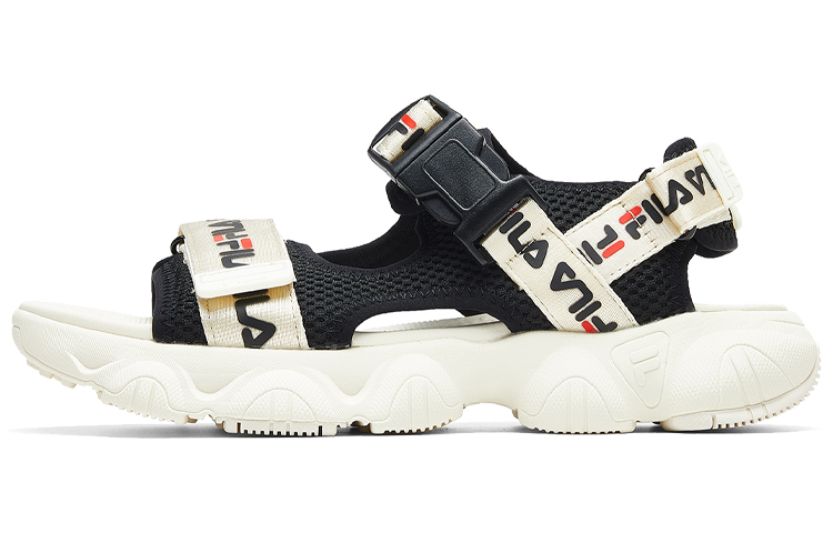 (Women) FILA Jagger Sports Sandals Black/White F12W024505FBW