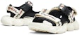 (Women) FILA Jagger Sports Sandals Black/White F12W024505FBW