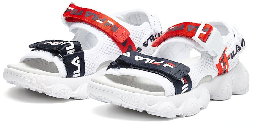(Women) FILA Jagger Sports sandals White/black/red F12W024505FWR Order (Women) FILA Jagger Sports sandals White/black/red F12W024505FWR