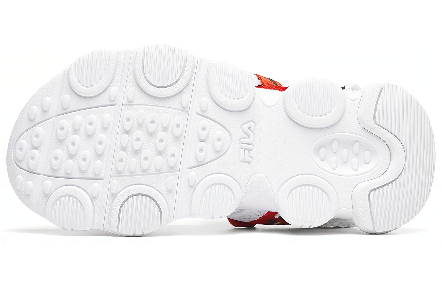 (W) FILA Jagger Sports sandals White/black/red 圖 4