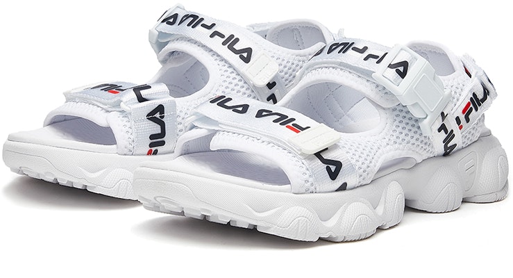 (Women) FILA Jagger Sports sandals White F12W024505FWT Lookbook (Women) FILA Jagger Sports sandals White F12W024505FWT