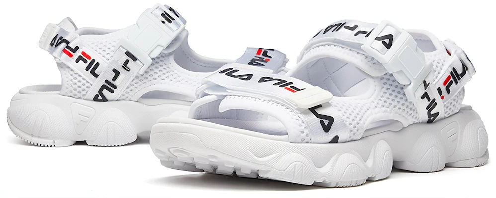 (W) FILA Jagger 运动凉鞋 白色 F12W024505FWT Shop (W) FILA Jagger 运动凉鞋 白色 F12W024505FWT