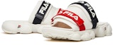 Lookbook (Women) FILA Jagger Sports Slipper WhiteRed/Black F12W024607FGD