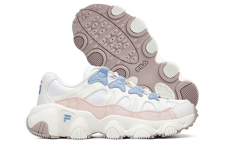 Details for (W) FILA Jagger Vintage Sneakers Wit/Roze/Blauw F12W031402FSV