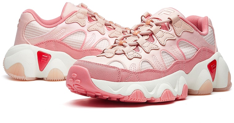 (Women) FILA Jagger VNTG Running Shoes Pink/White/Red F12W031402FPS Lookbook (Women) FILA Jagger VNTG Running Shoes Pink/White/Red F12W031402FPS