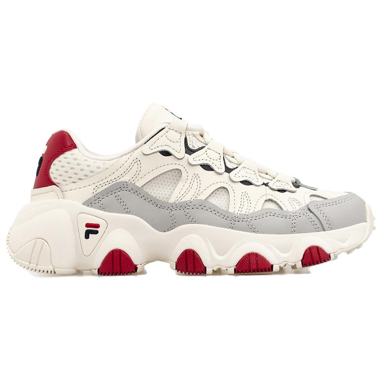 Order (W) FILA Jagger VNTG Laufschuhe Weiß/Grau/Rot T12W031116FSV